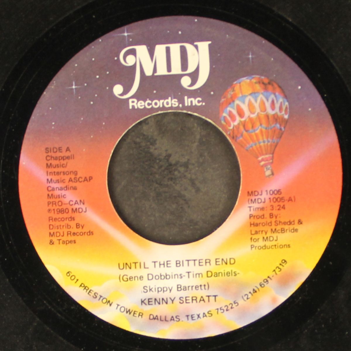 until the bitter end / truckin' my way to glory by KENNY SERRATT