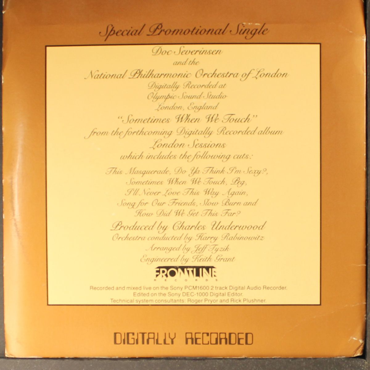 sometimes when we touch by DOC SEVERINSEN