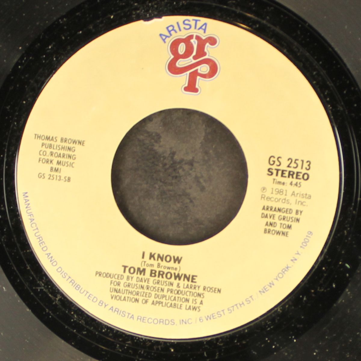 let's dance / i know by TOM BROWNE