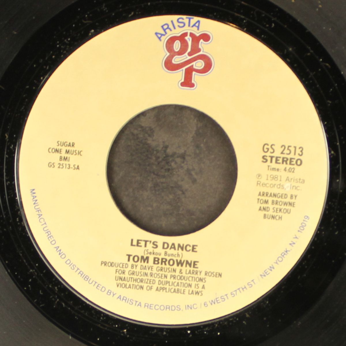 let's dance / i know by TOM BROWNE
