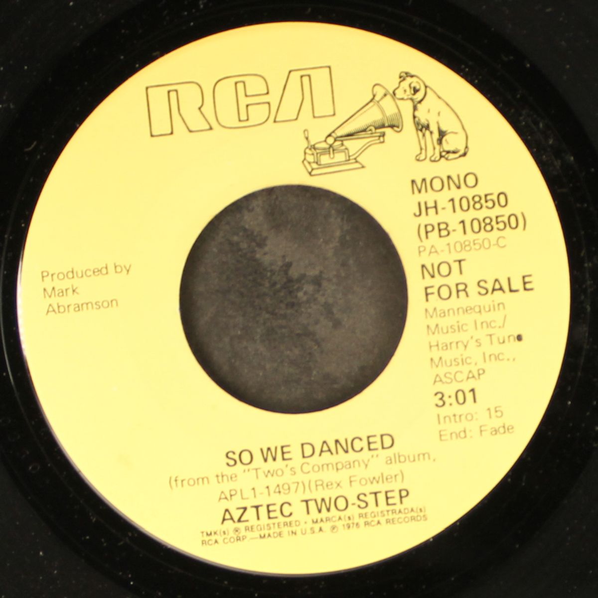so we danced by AZTEC TWO-STEP
