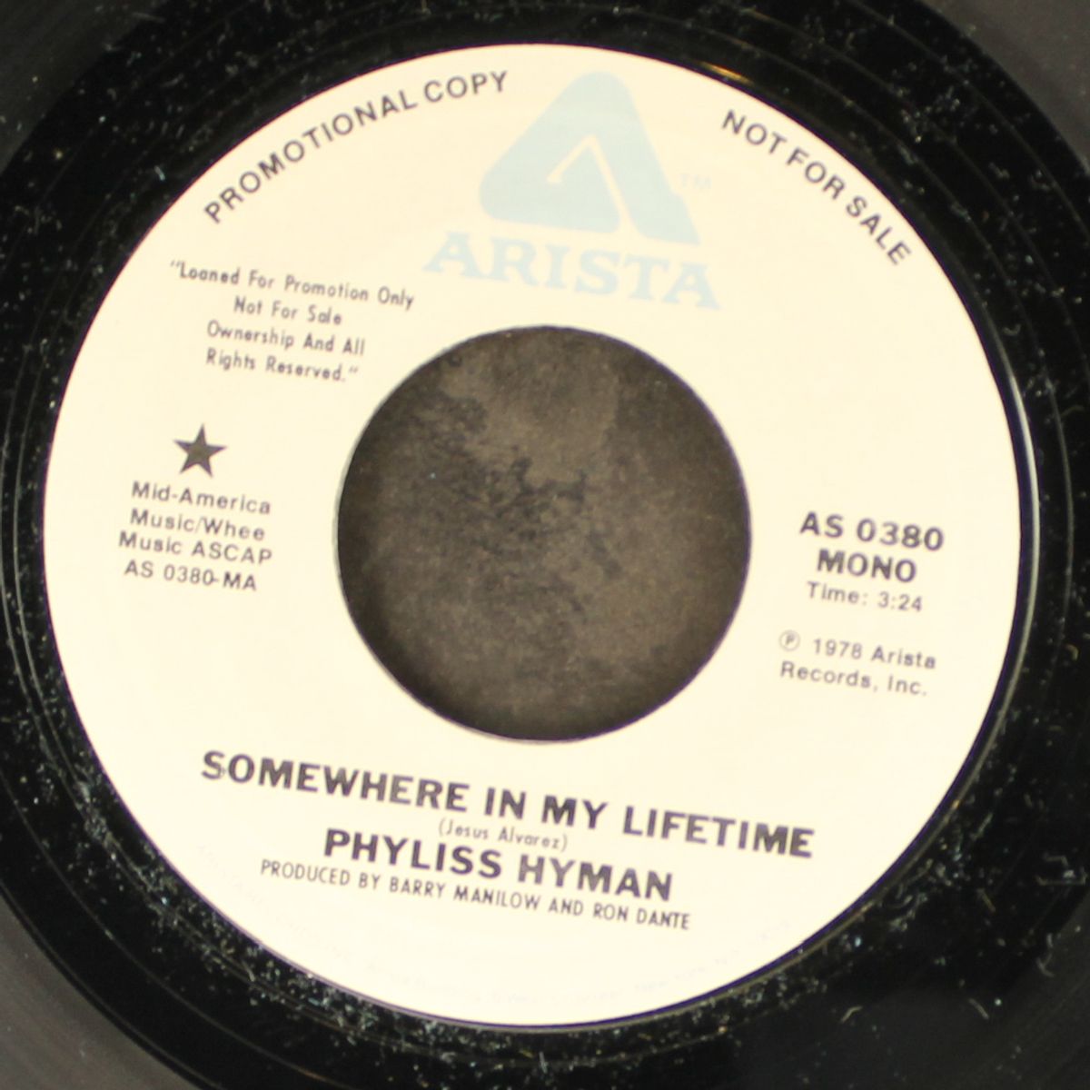 somewhere in my lifetime by PHYLISS HYMAN