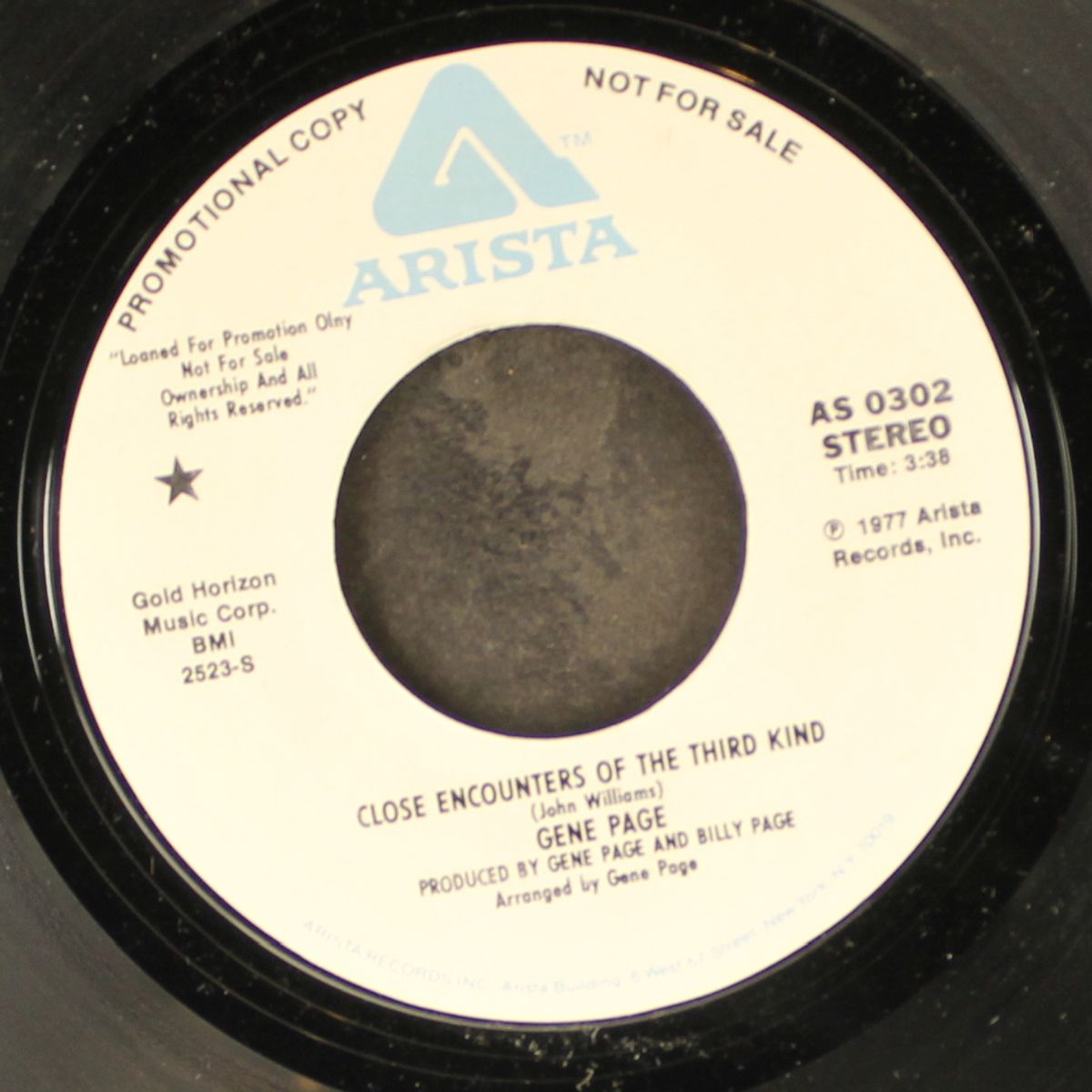 close encounters of the third kind by GENE PAGE