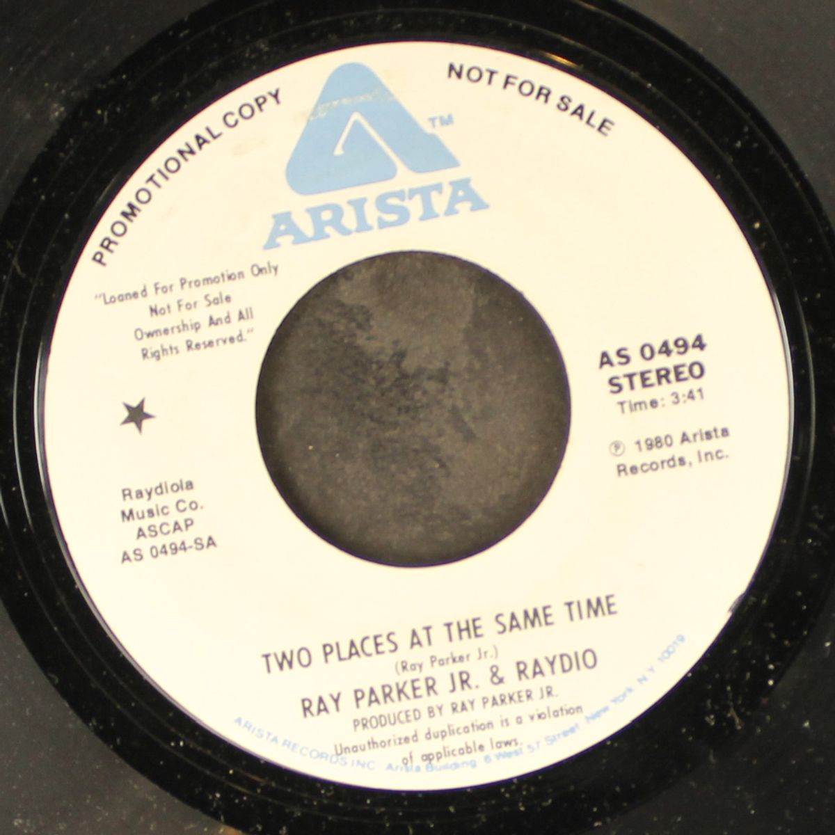 two places at the same time by RAY PARKER JR. & RAYDIO