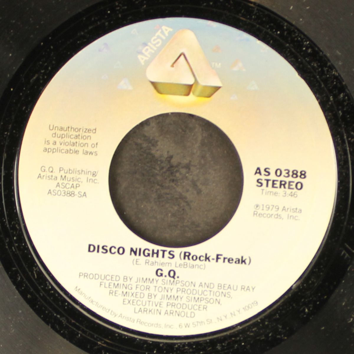 disco nights / boogie oogie oogie by G.Q.
