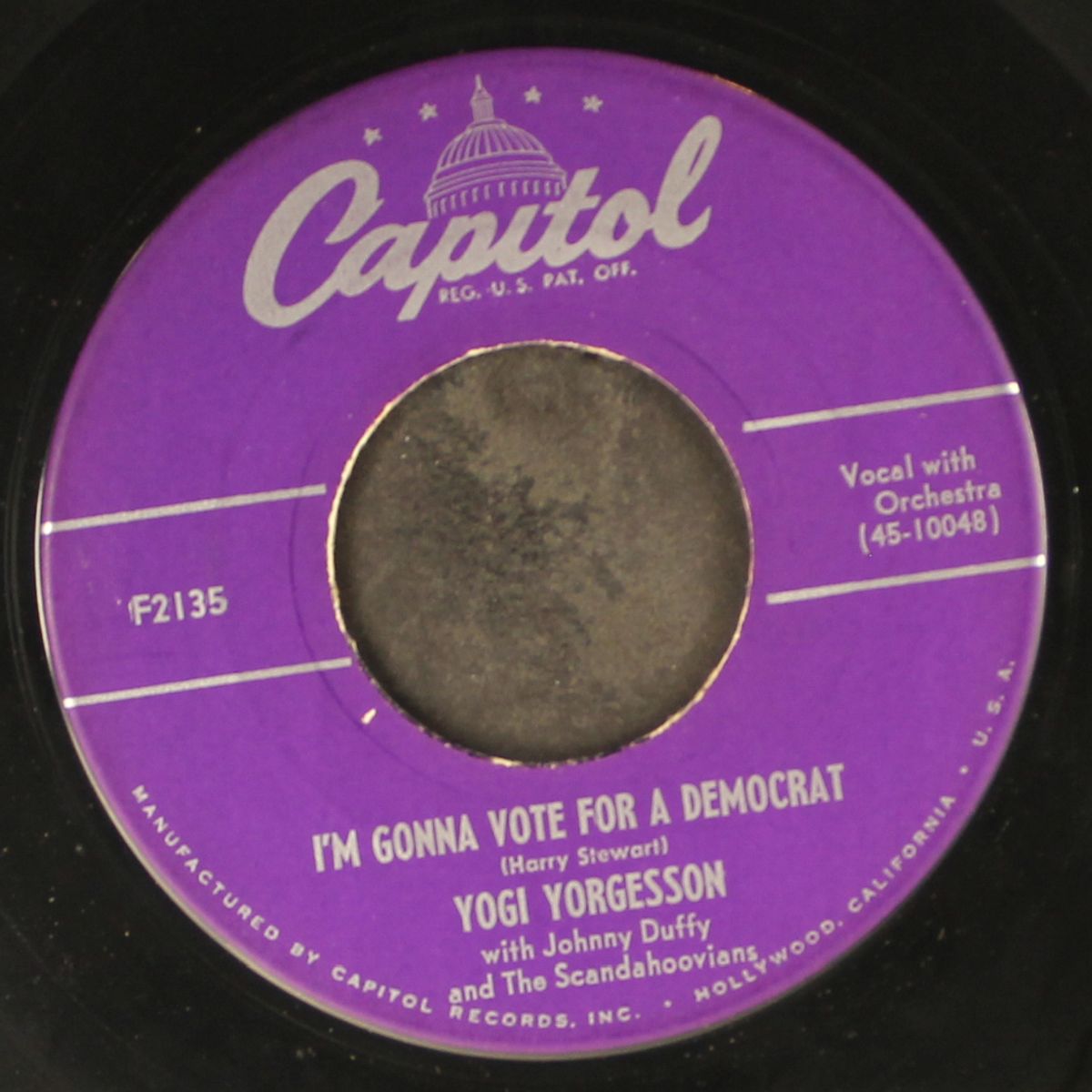 i'm gonna vote republican / i'm gonna vote for a democrat by YOGI YORGESSON
