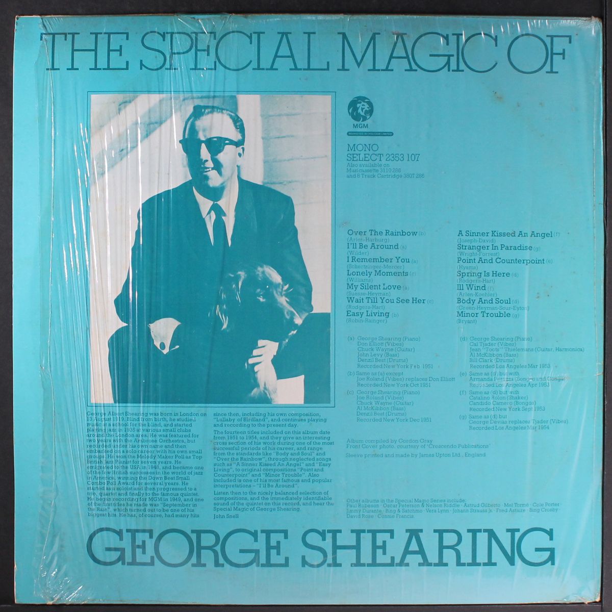 the special magic of by GEORGE SHEARING