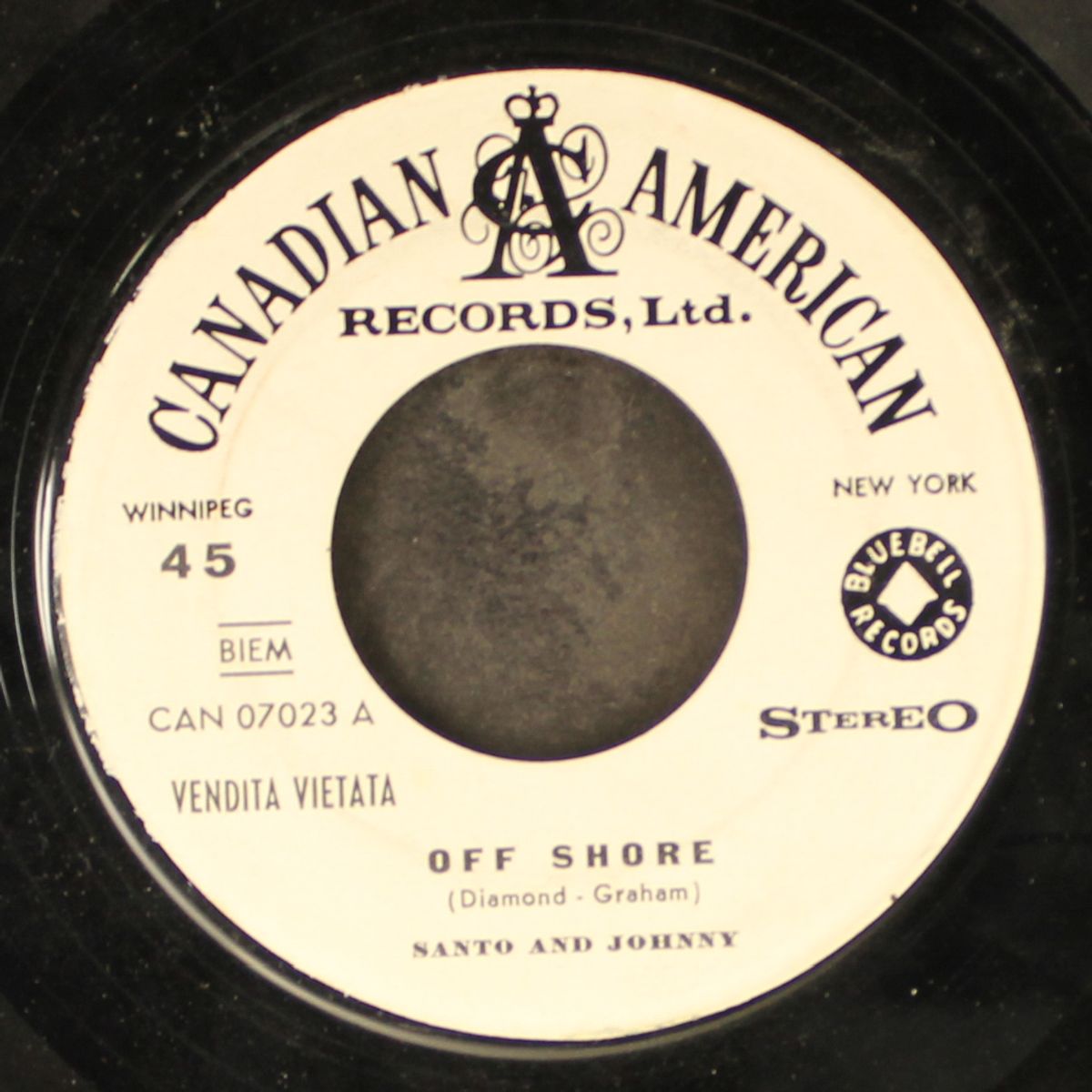 off shore / stranger on the shore by SANTO & JOHNNY