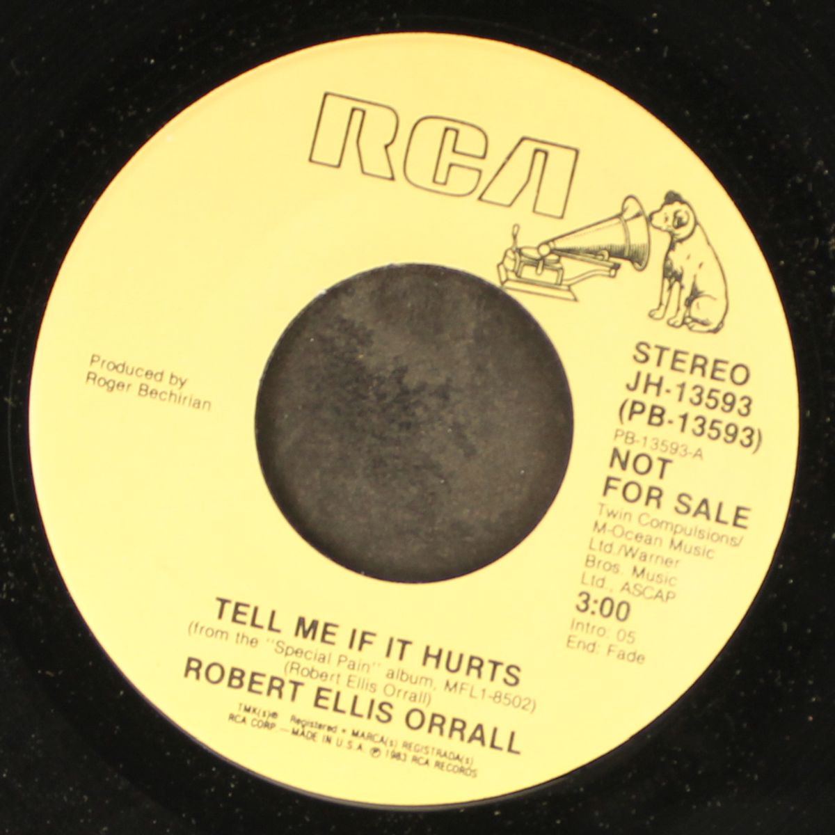 tell me if it hurts by ROBERT ELLIS ORRALL