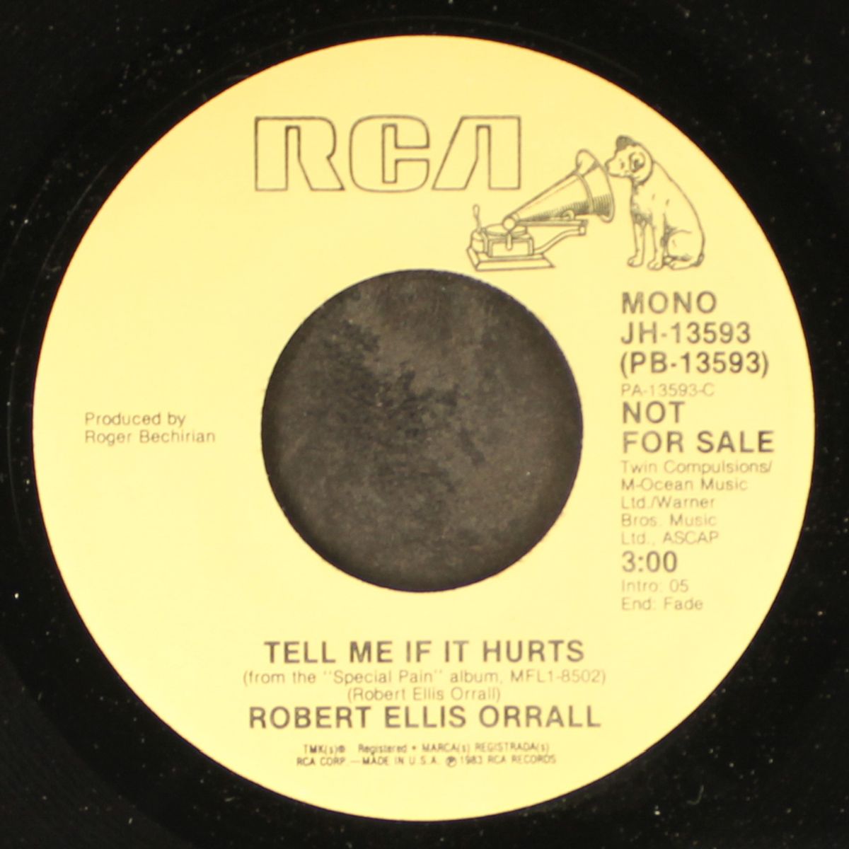 tell me if it hurts by ROBERT ELLIS ORRALL