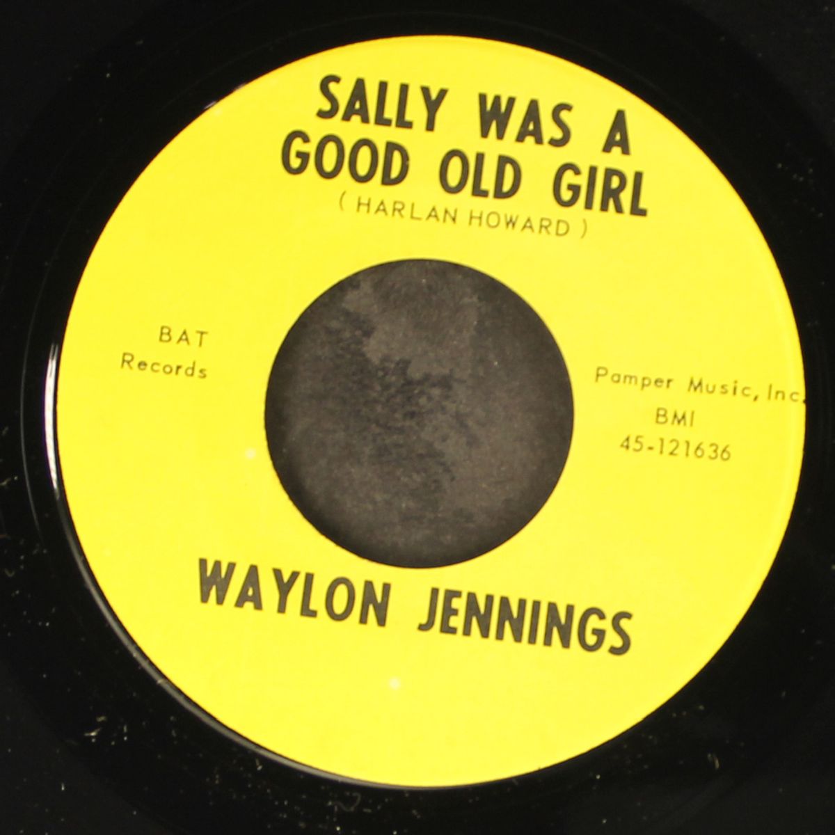 white lightning / sally was a good old girl by WAYLON JENNINGS