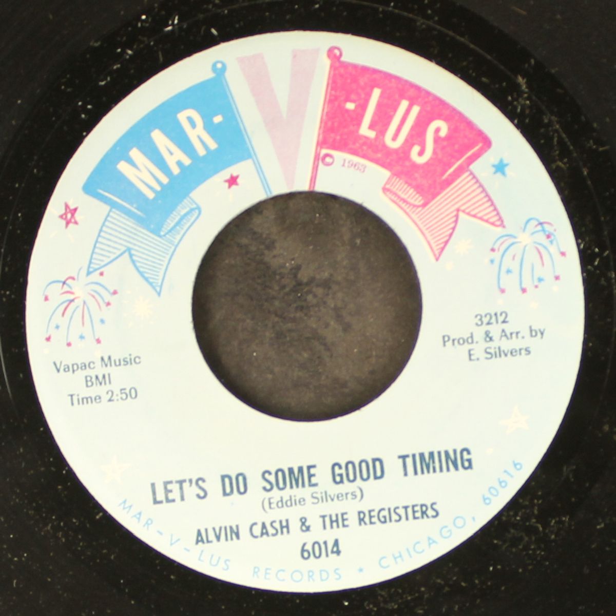 alvin's boo-ga-loo / let's do some good timing by ALVIN CASH & REGISTERS