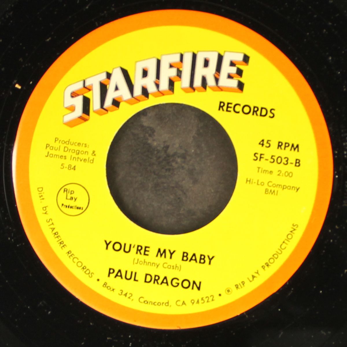 my heart is achin' for you / you're my baby by PAUL DRAGON