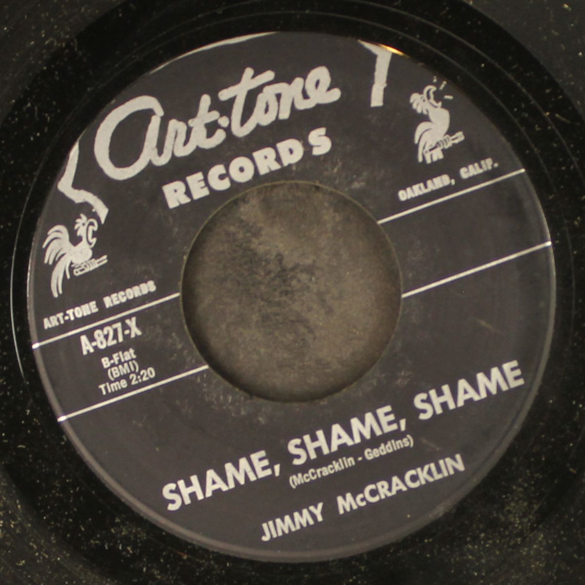 shame, shame, shame / i'm the one by JIMMY MCCRACKLIN