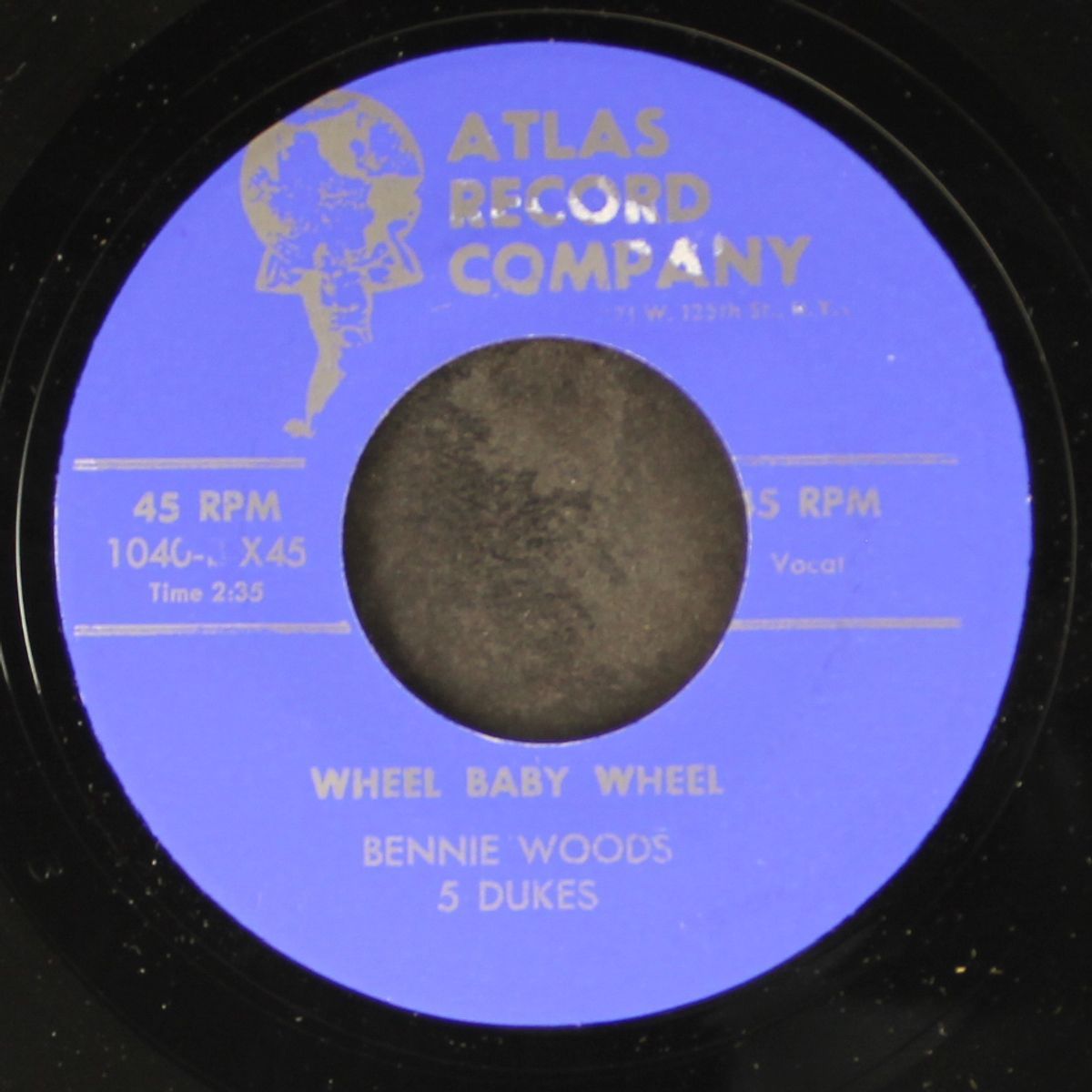i cross my fingers / wheel baby wheel by BENNIE WOODS & 5 DUKES