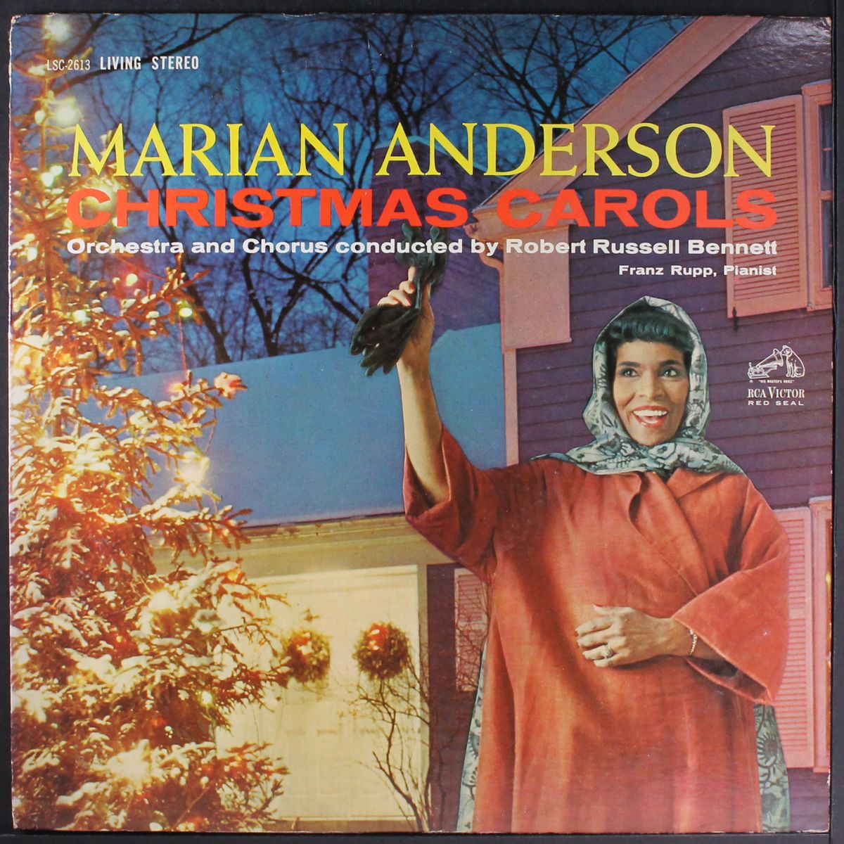 christmas carols by MARIAN ANDERSON