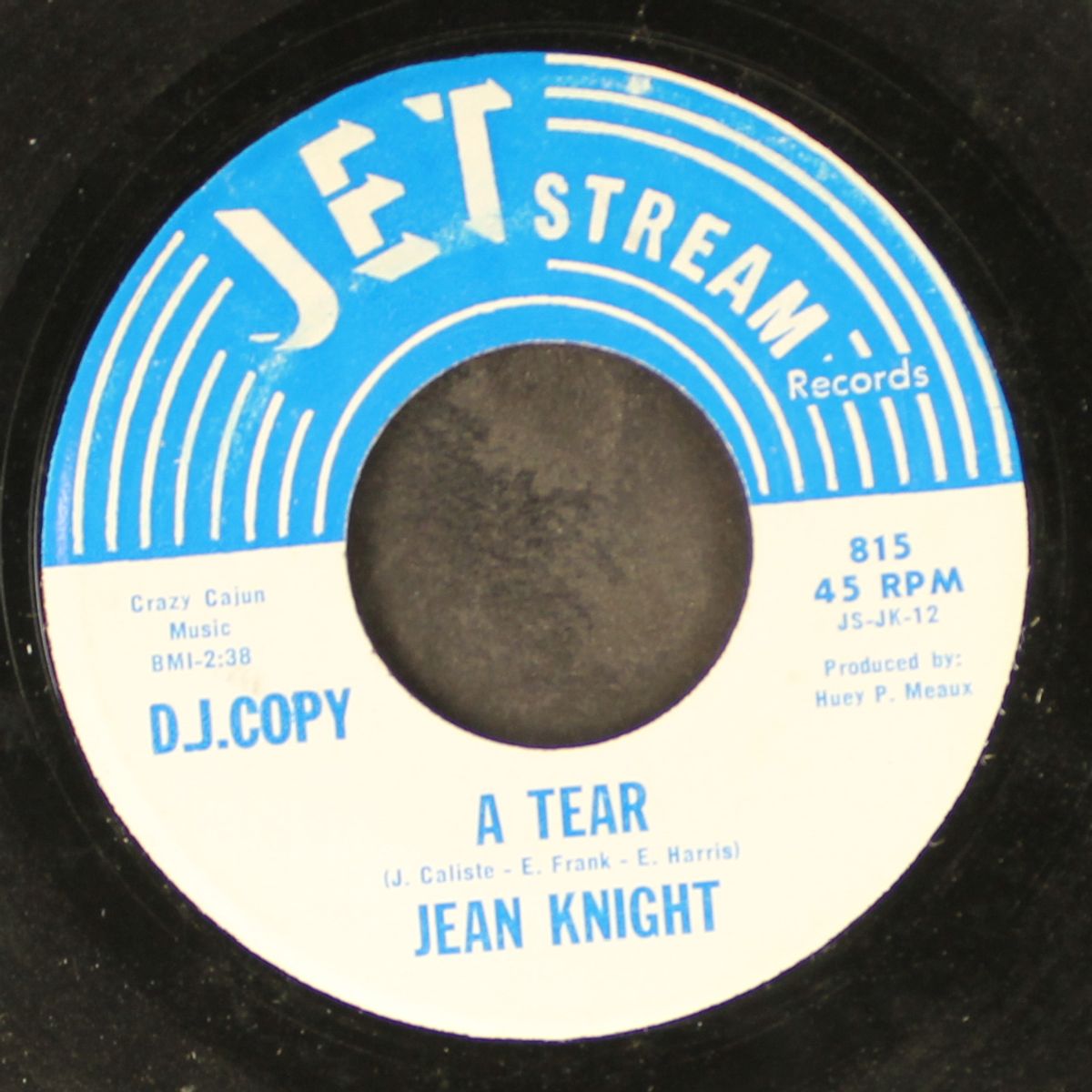 i'm glad for your sake / a tear by JEAN KNIGHT