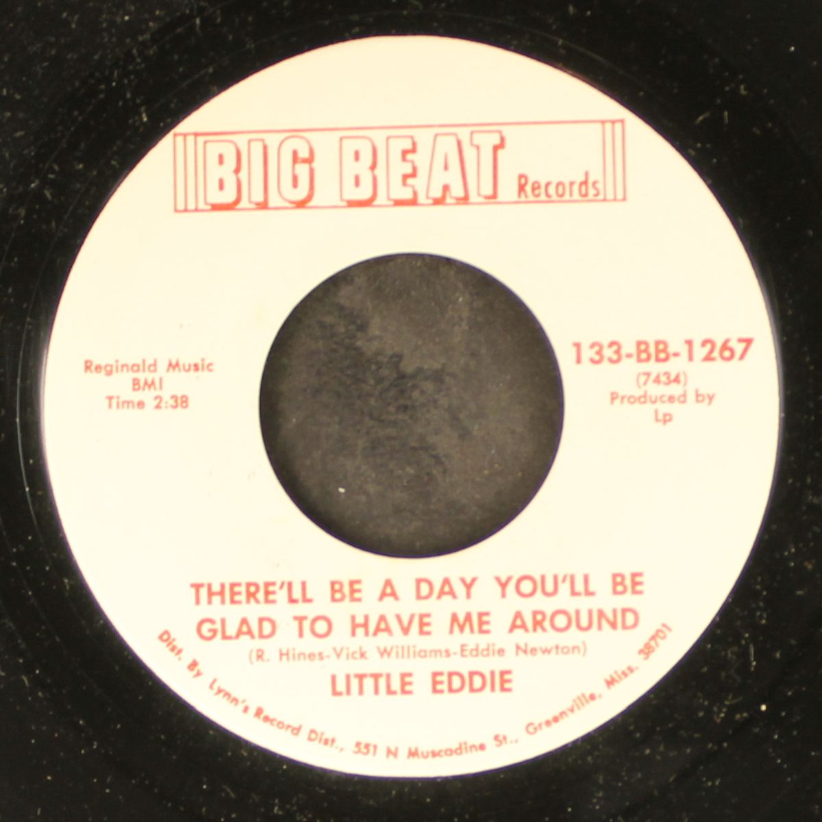 there'll be a day you'll be glad to have me around / wonder what makes my way so hard by LITTLE EDDIE