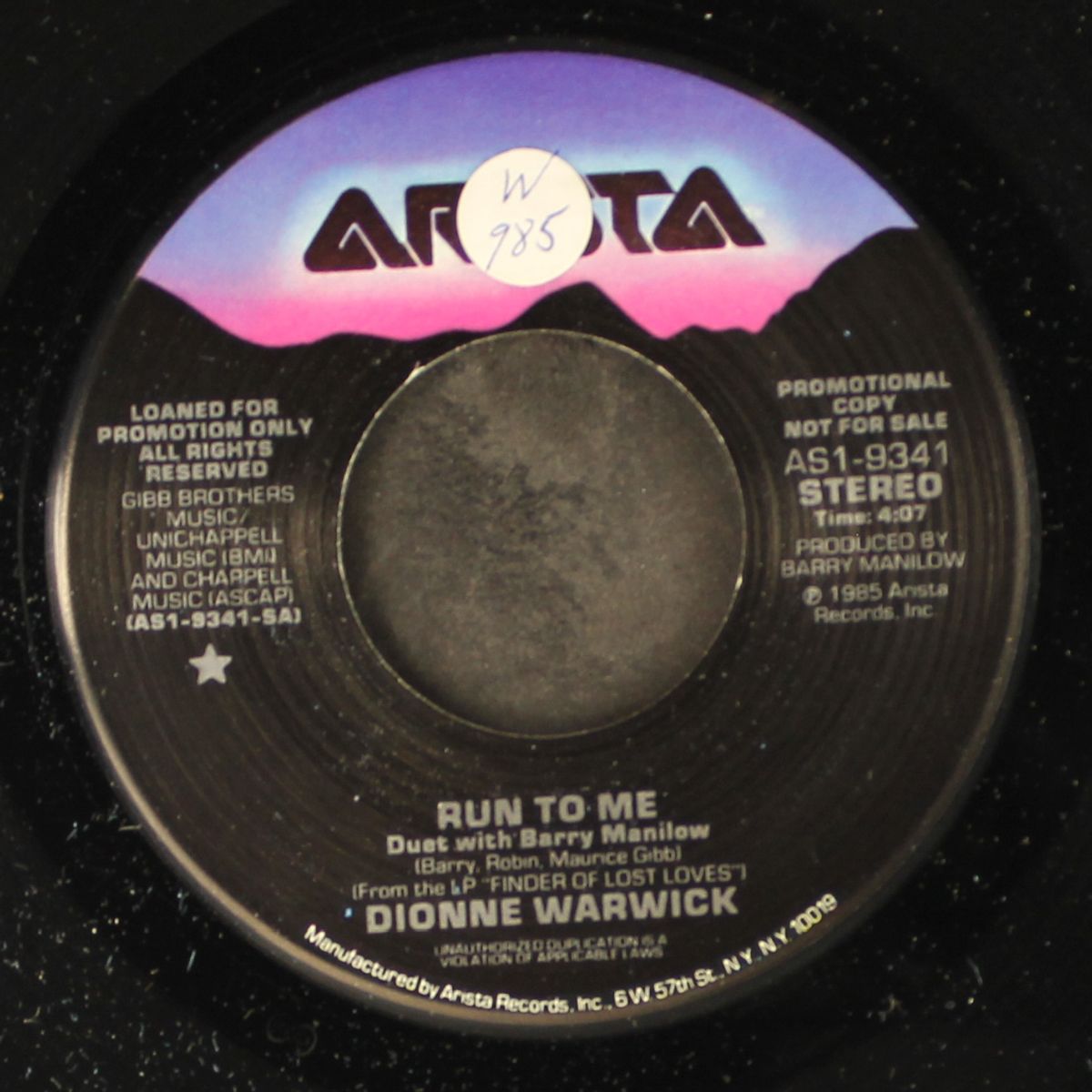 run to me / same by DIONNE WARWICK