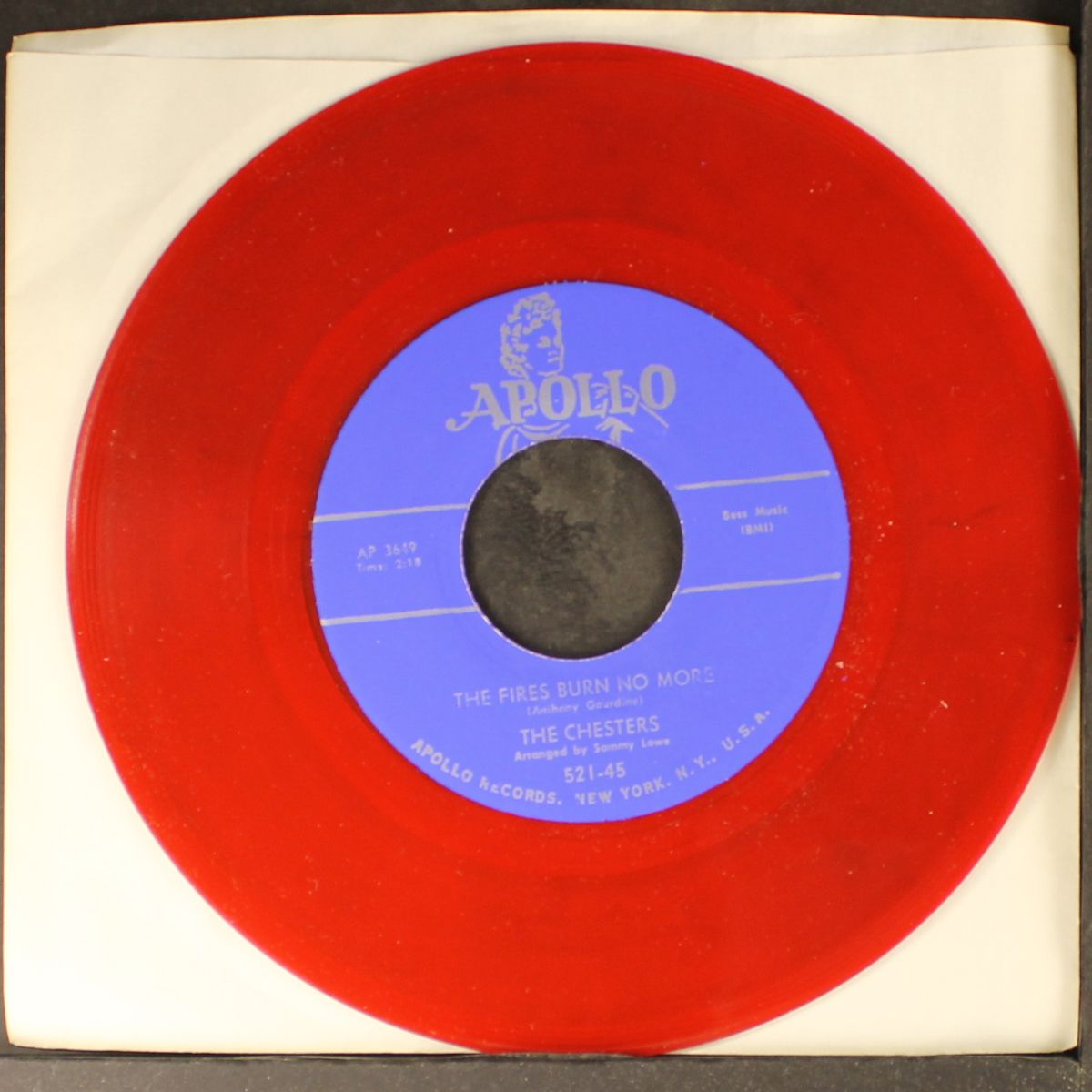 the fires burn no more / lift up your head by CHESTERS