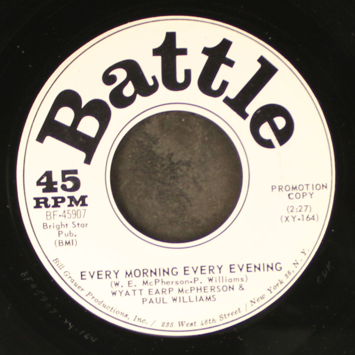 you broke my heart / every morning every evening by WYATT EARP MCPHERSON