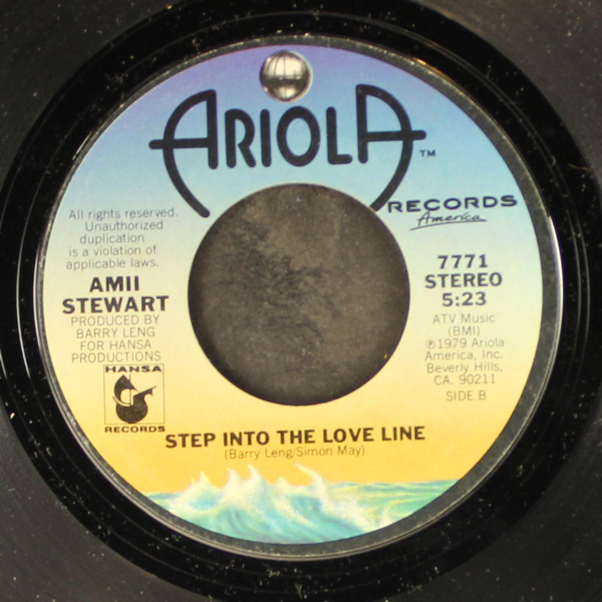 jealousy / step into the love line by AMII STEWART
