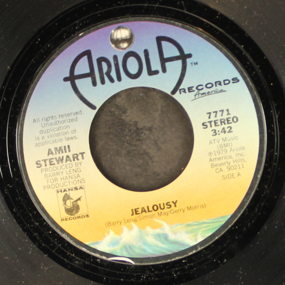 jealousy / step into the love line by AMII STEWART