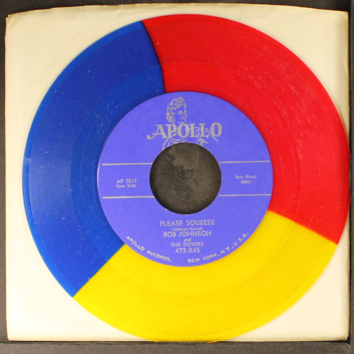 my angel / please squeeze by MIRIAM GRATE & DOVERS / BOB JOHNSON & DOVERS