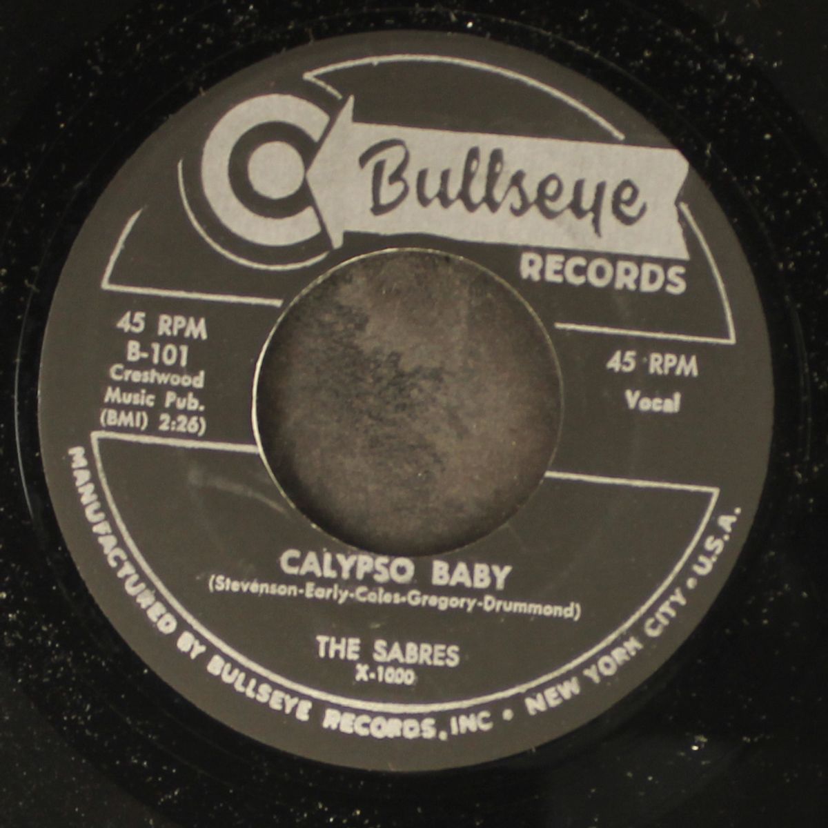 you can depend on me / calypso baby by SABRES