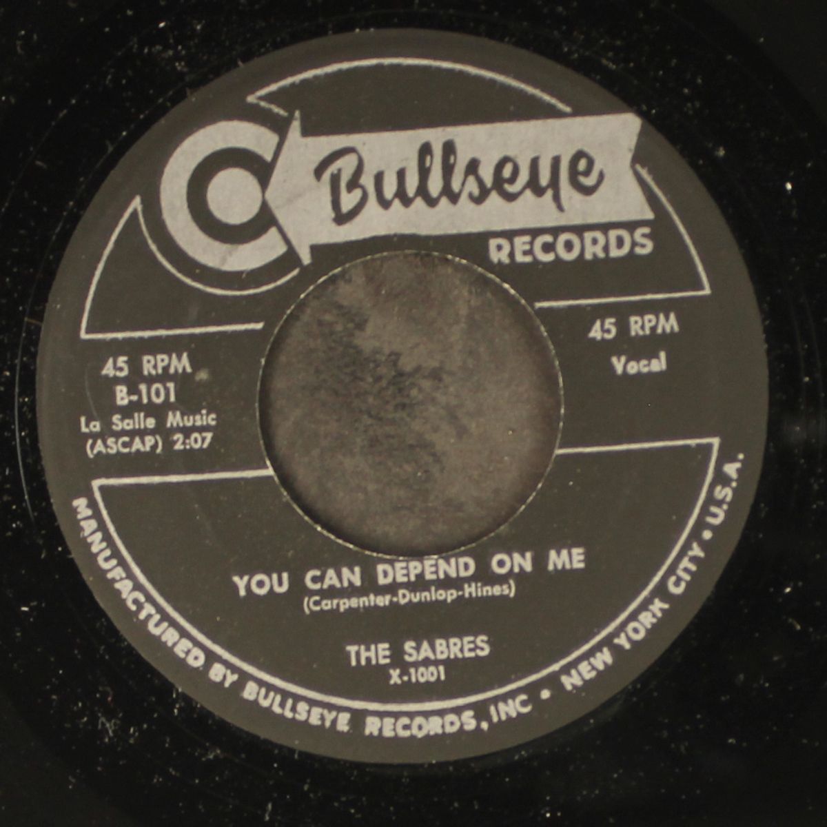 you can depend on me / calypso baby by SABRES