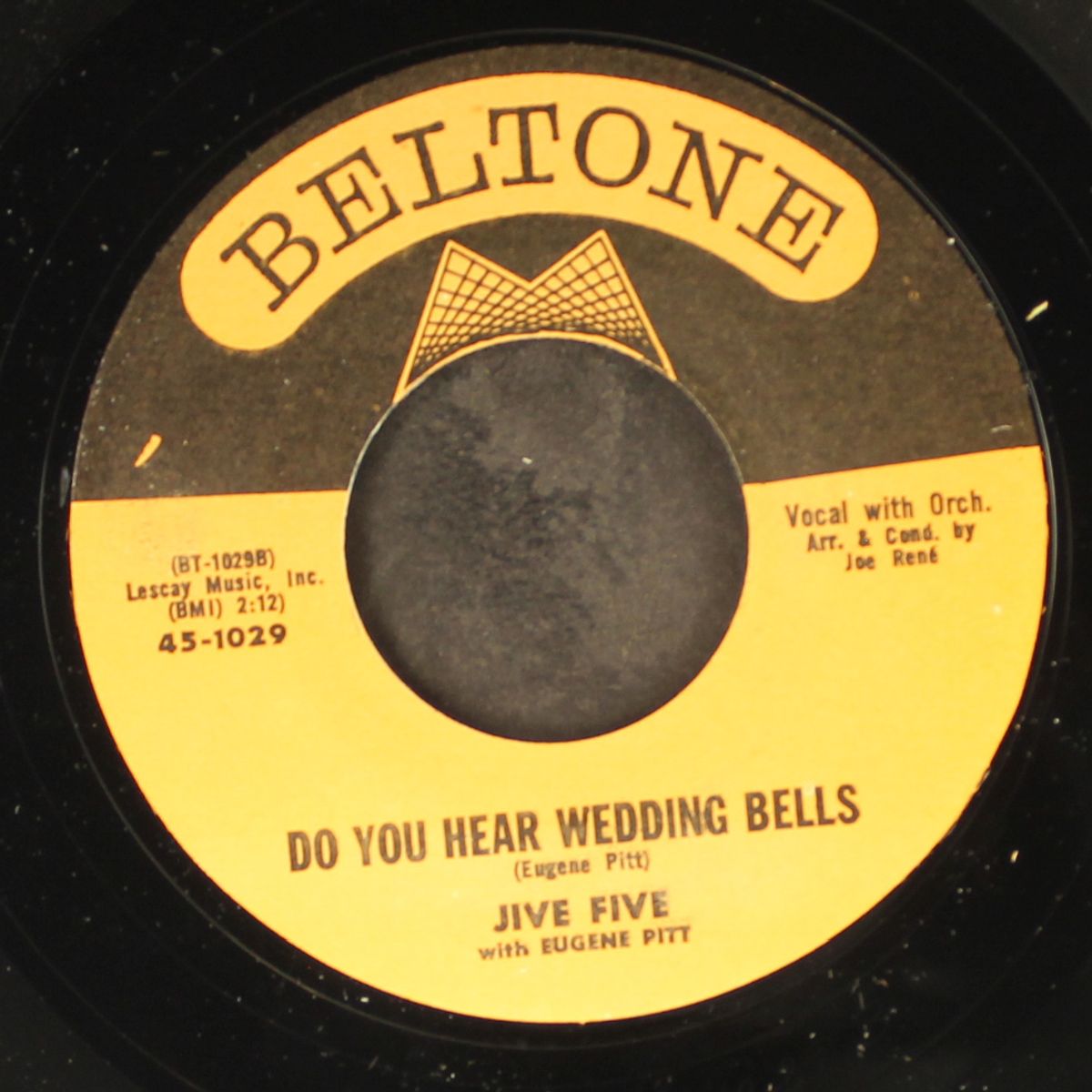 these golden rings / do you hear wedding bells by JIVE FIVE