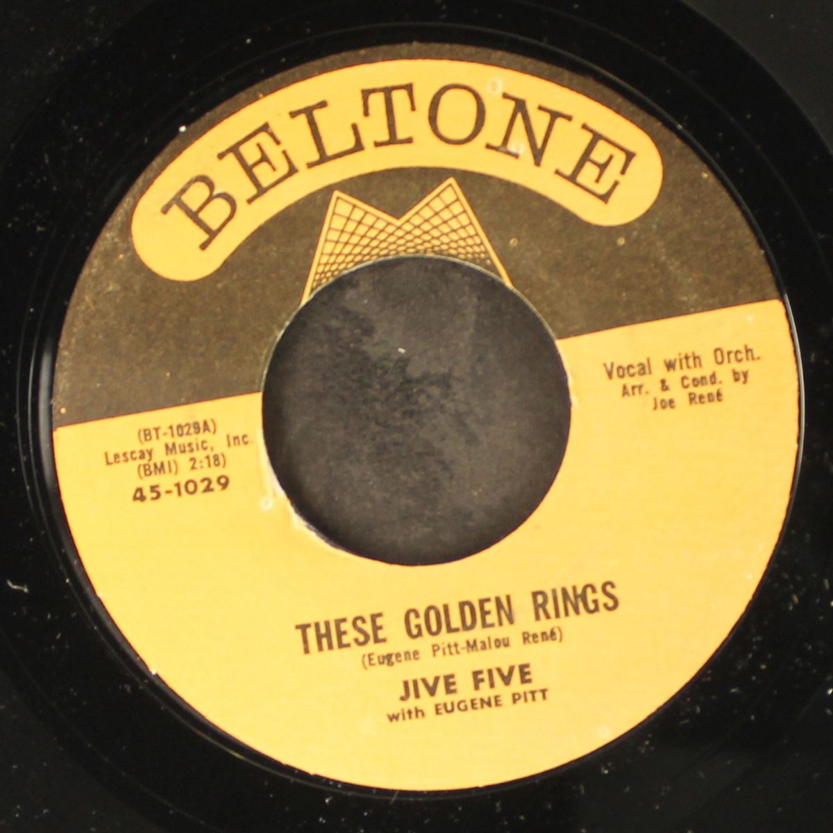 these golden rings / do you hear wedding bells by JIVE FIVE