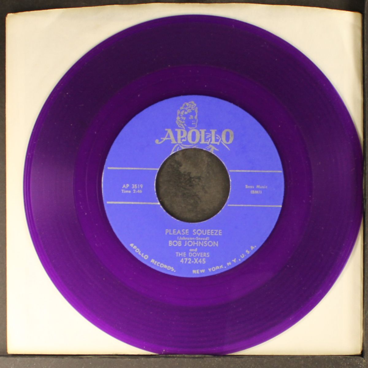 my angel / please squeeze by MIRIAM GRATE & DOVERS / BOB JOHNSON & DOVERS