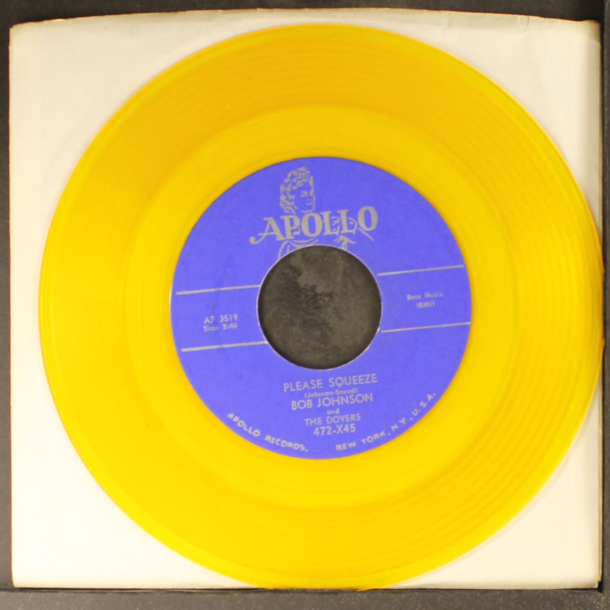 my angel / please squeeze by MIRIAM GRATE & DOVERS / BOB JOHNSON & DOVERS