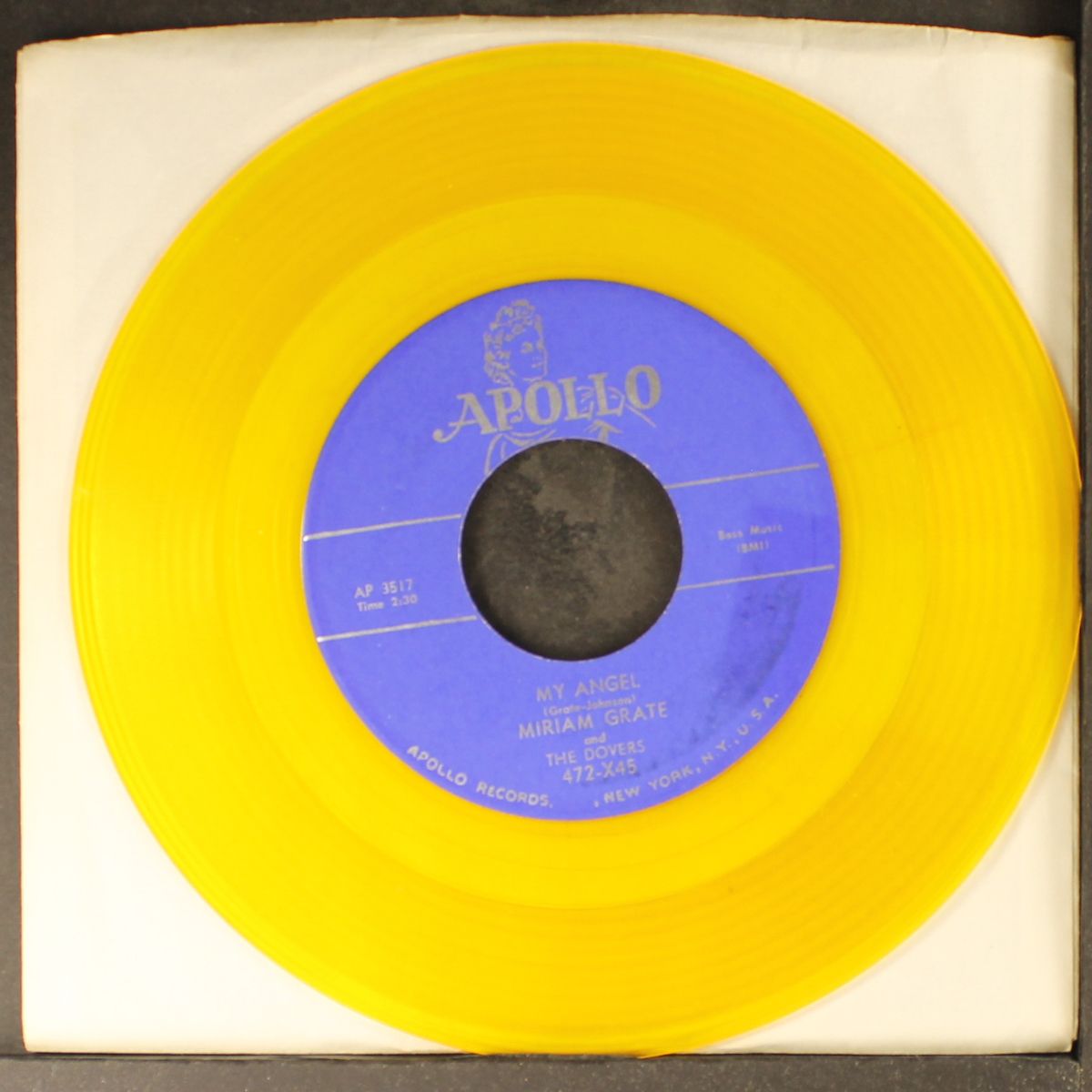 my angel / please squeeze by MIRIAM GRATE & DOVERS / BOB JOHNSON & DOVERS