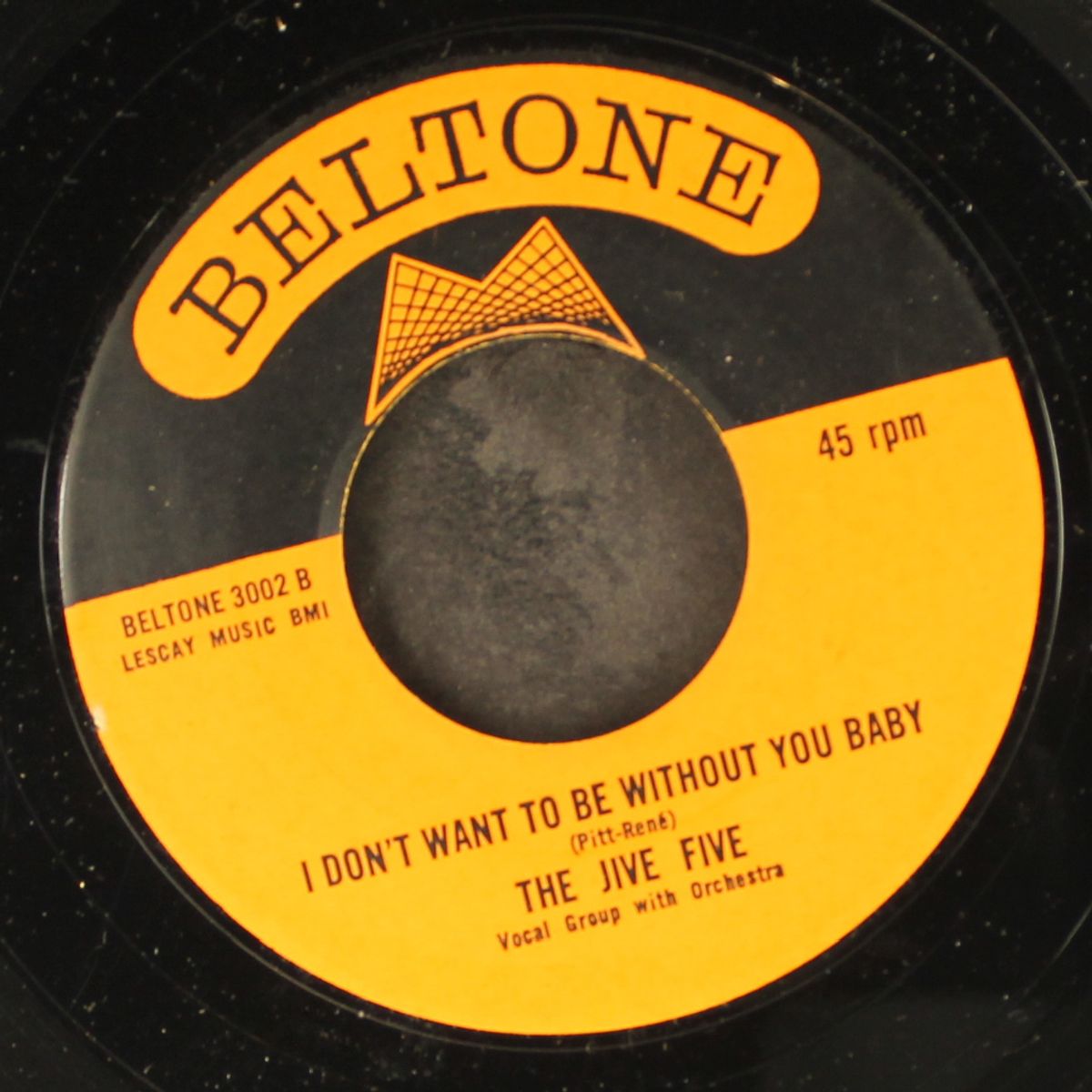 the girl with the wind in her hair / i don't want to be without you ba by JIVE FIVE