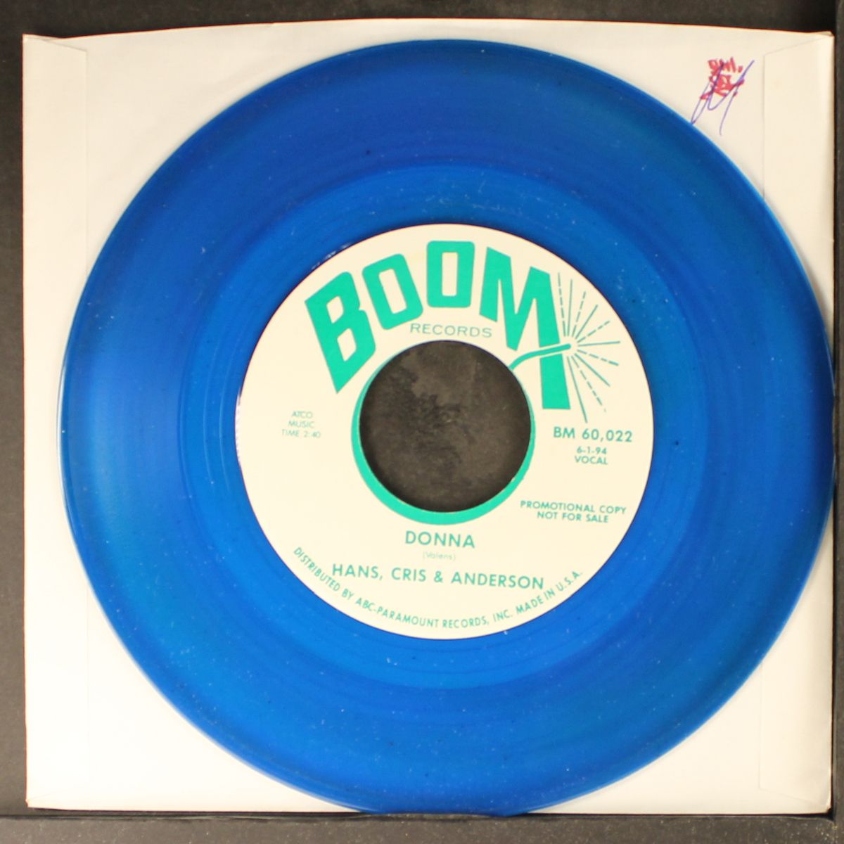 down the aisle of love / donna by CONCORDS / HANS, CRIS & ANDERSON
