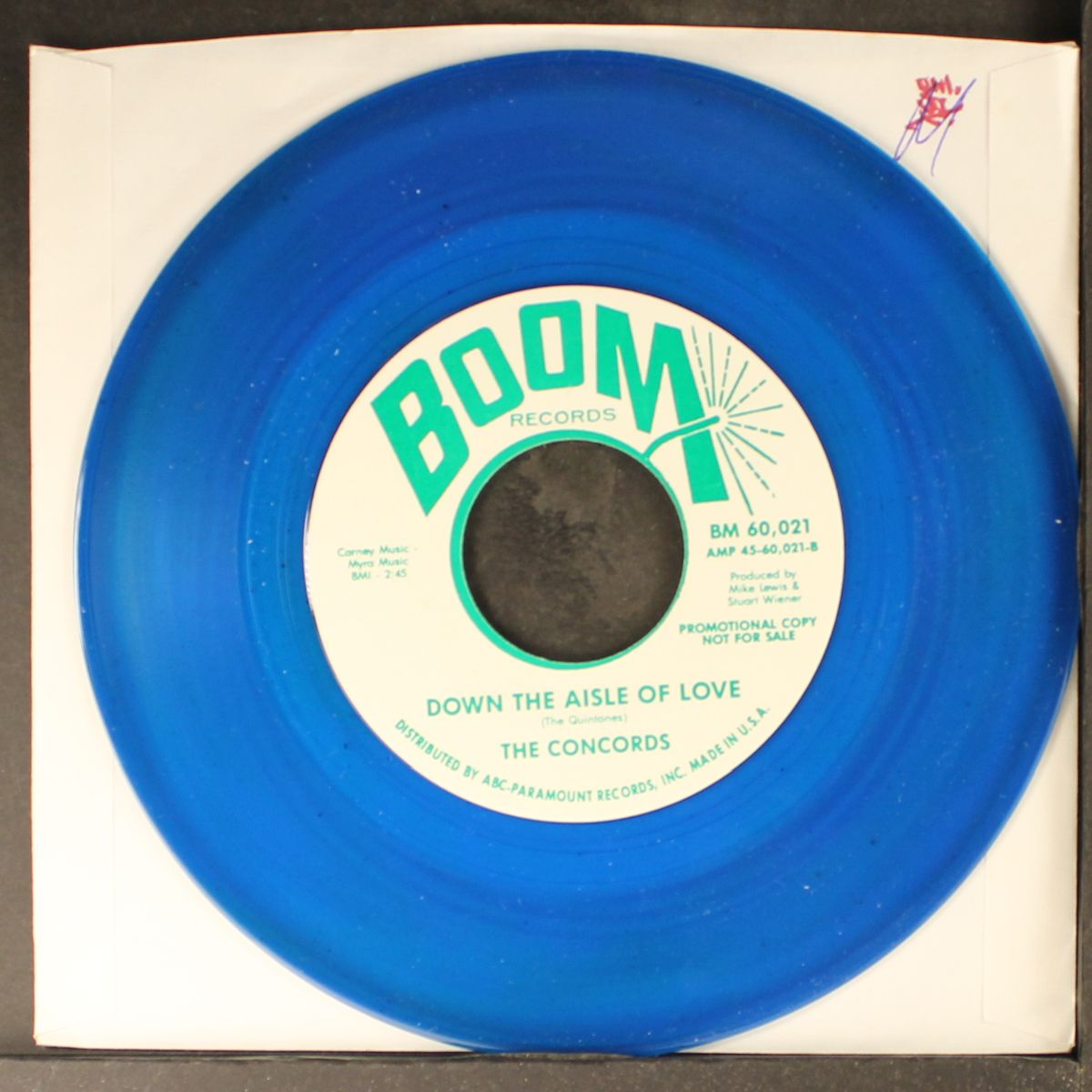 down the aisle of love / donna by CONCORDS / HANS, CRIS & ANDERSON