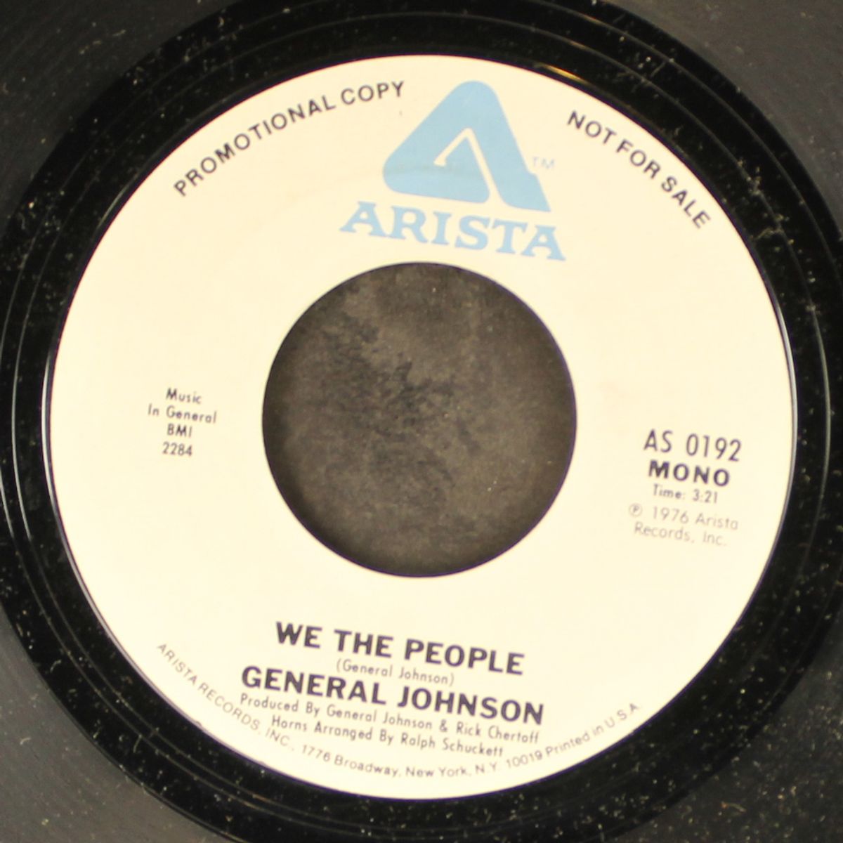 we the people / mono by GENERAL JOHNSON