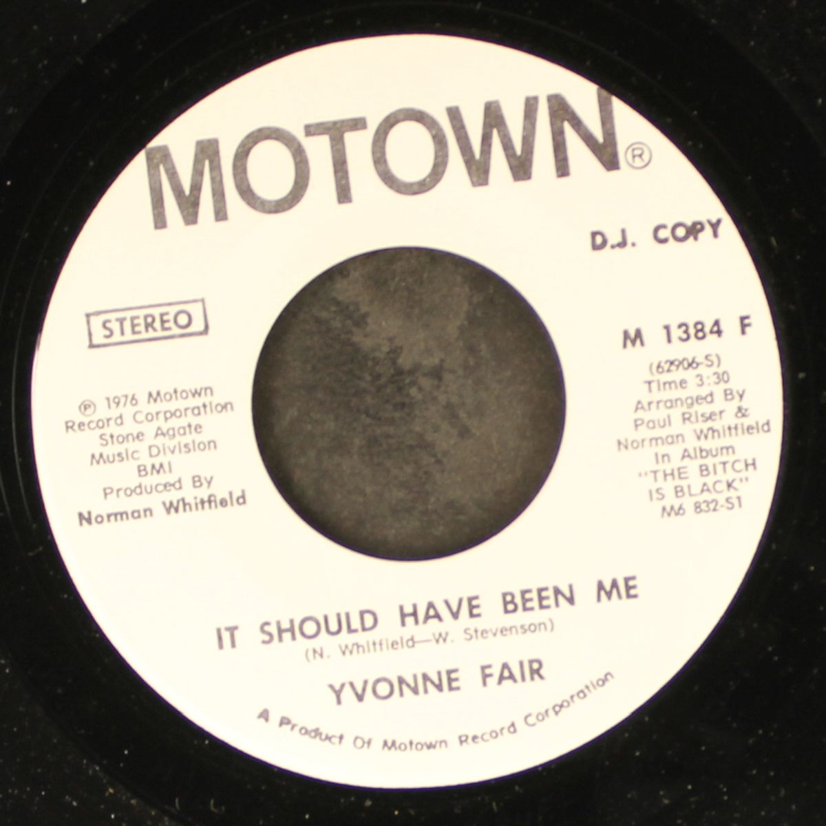 it should have been me / mono by YVONNE FAIR