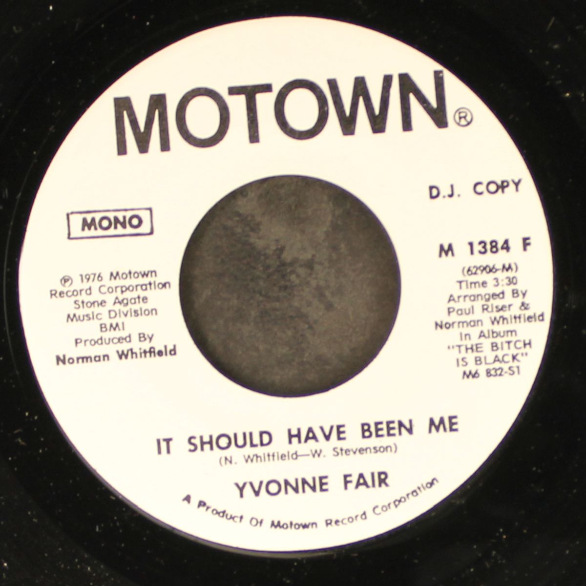 it should have been me / mono by YVONNE FAIR