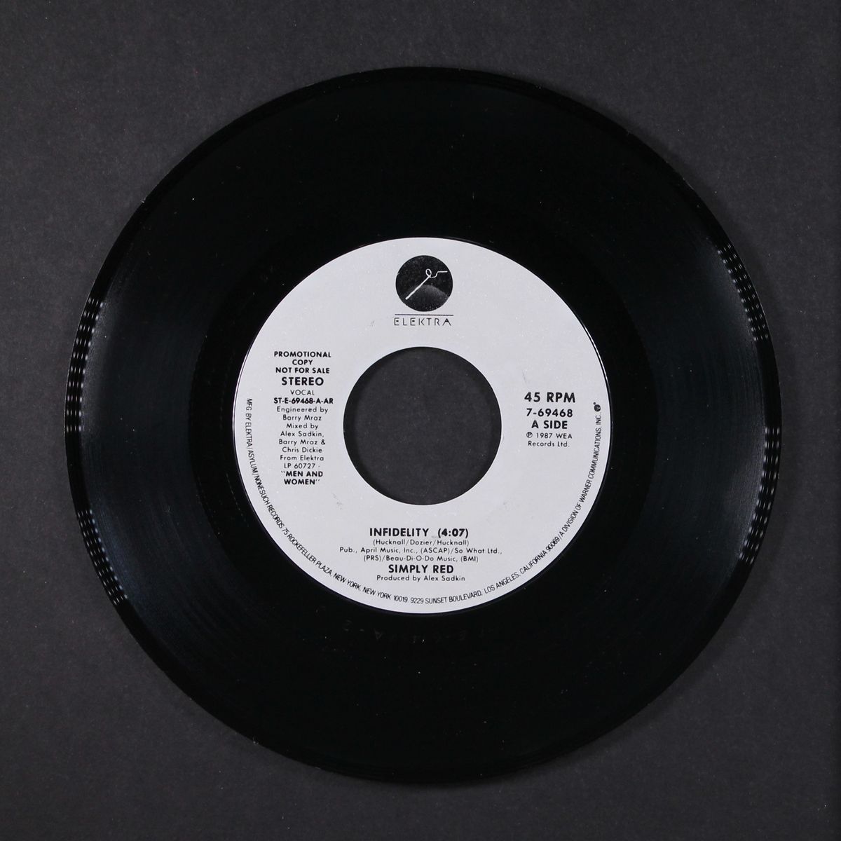 infidelity / same by SIMPLY RED