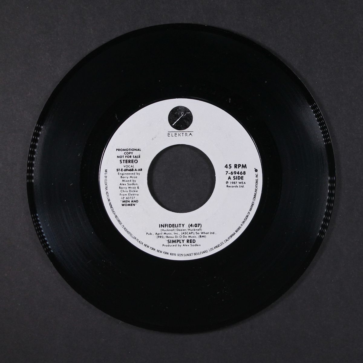 infidelity / same by SIMPLY RED