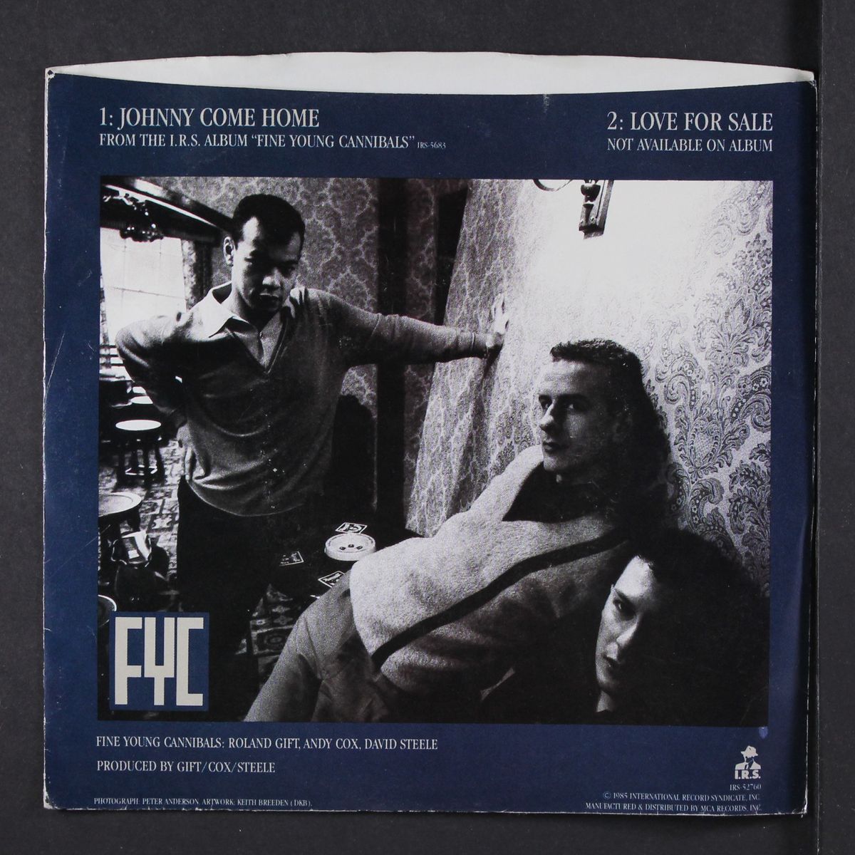 johnny come home / love for sale by FINE YOUNG CANNIBALS