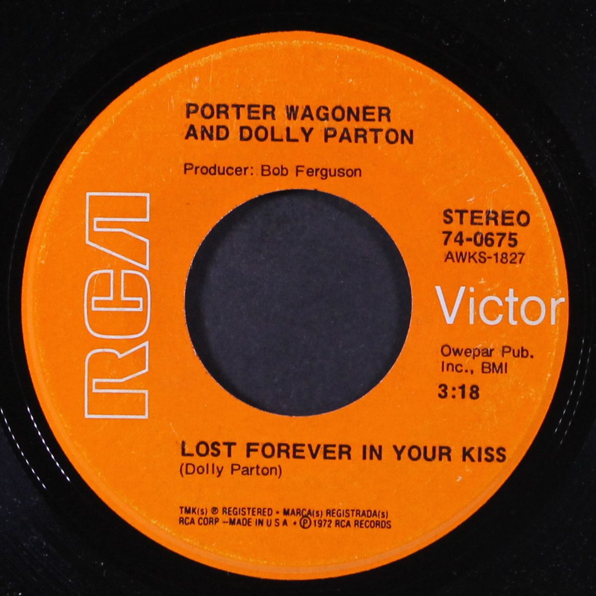 lost forever in your kiss by PORTER WAGONER & DOLLY PARTON