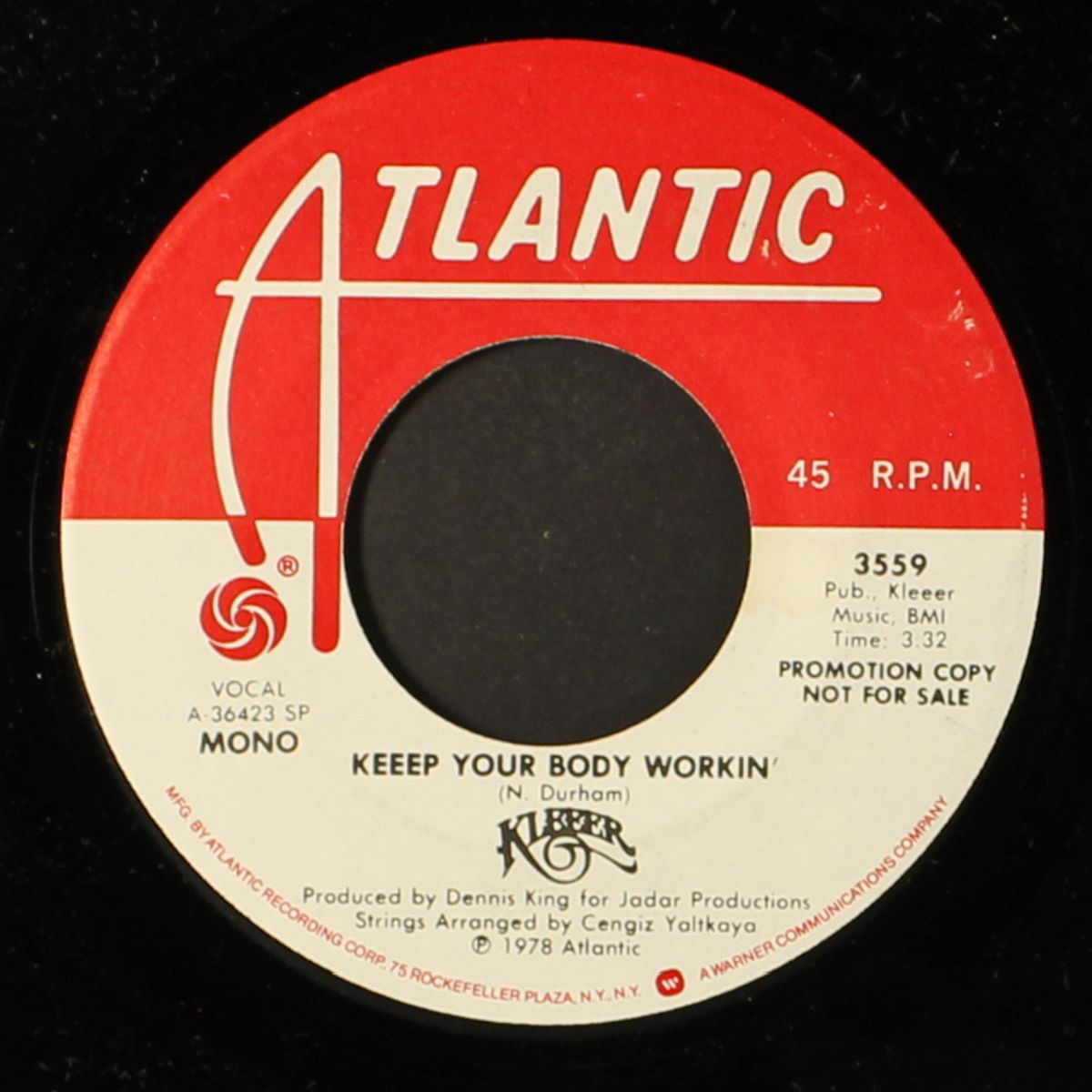 keep your body workin' / mono by KLEEER