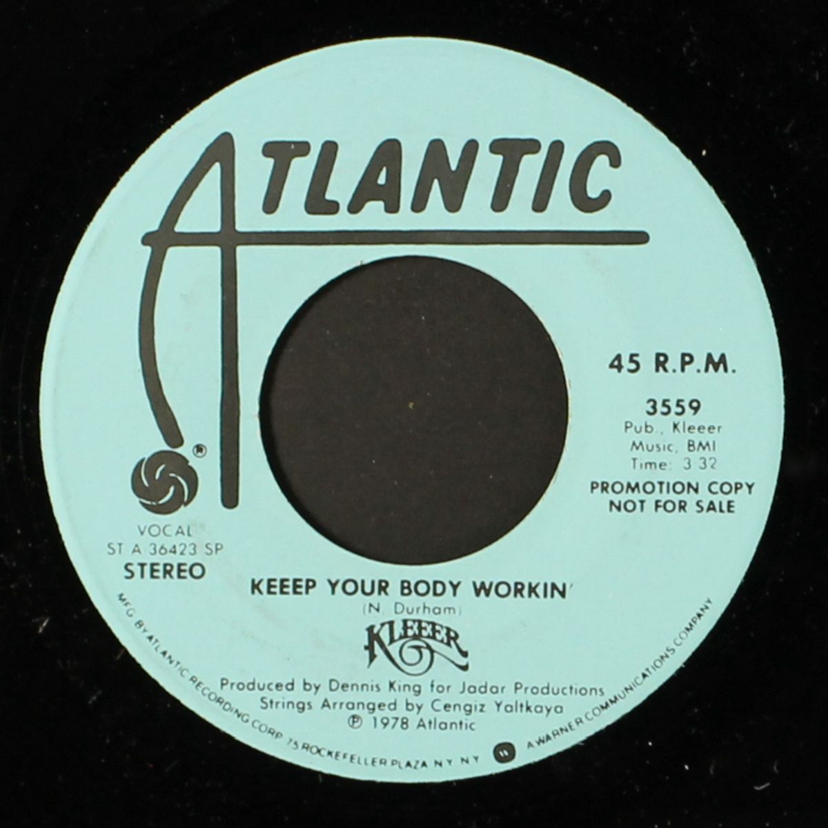 keep your body workin' / mono by KLEEER
