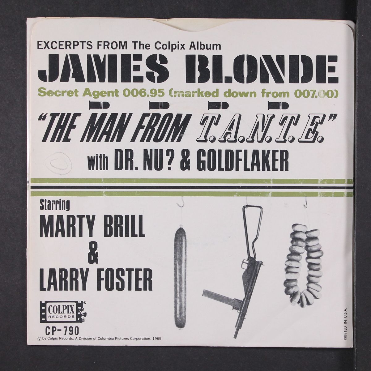james blonde by MARTY BRILL & LARRY FOSTER