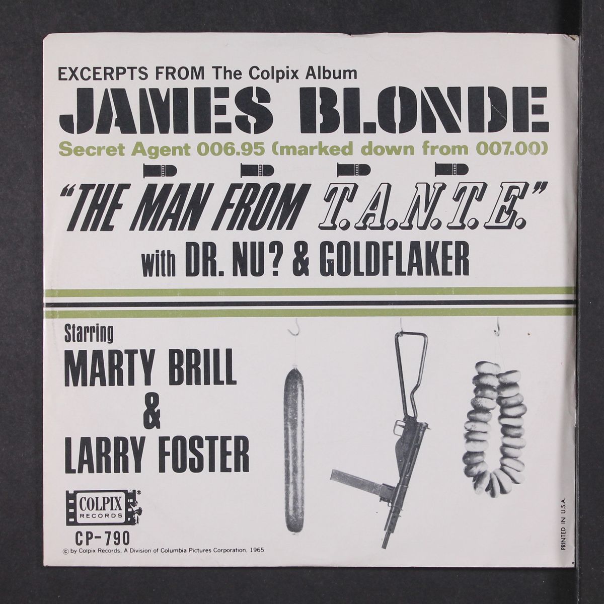 james blonde by MARTY BRILL & LARRY FOSTER