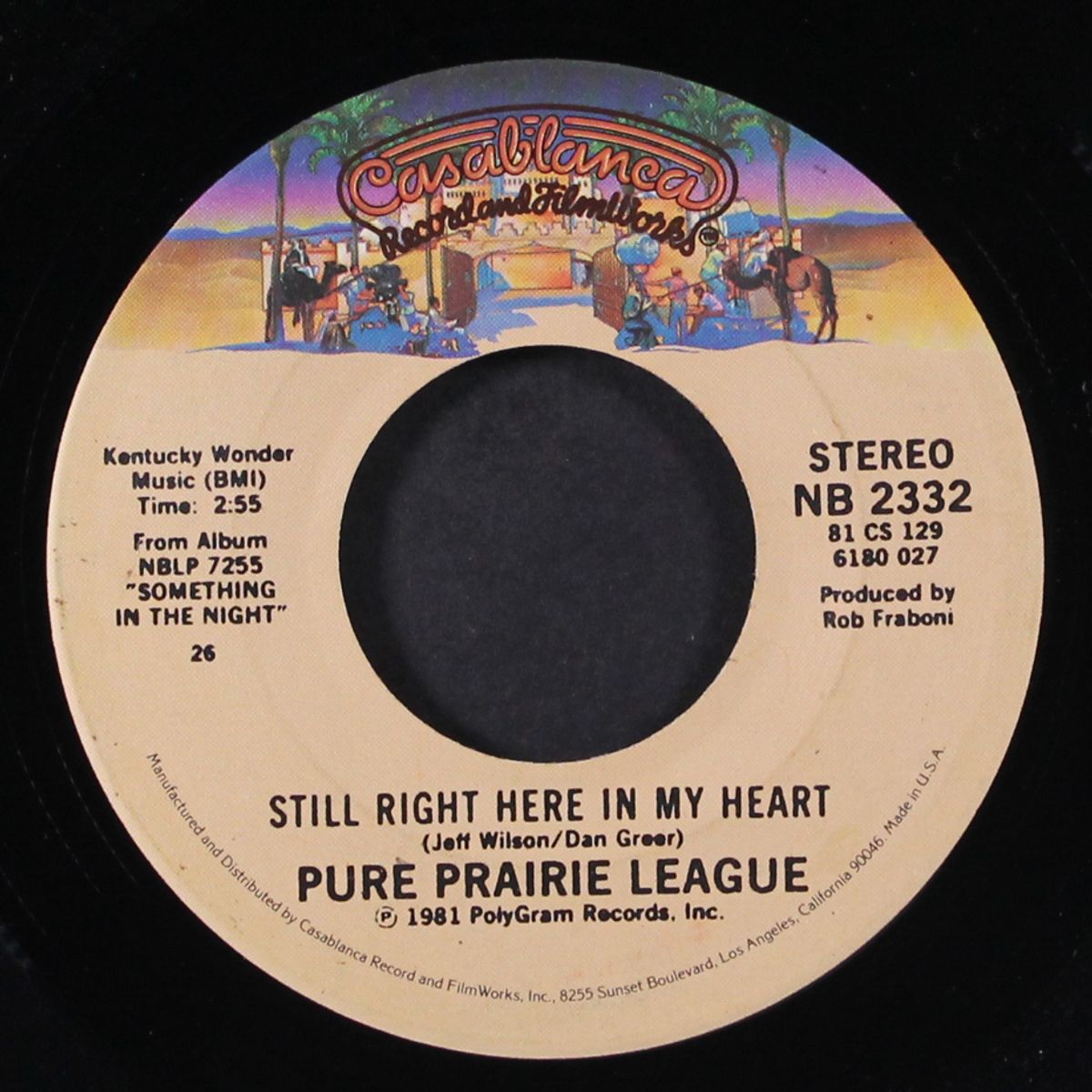 still here in my heart / don't keep me hangin' by PURE PRAIRIE LEAGUE